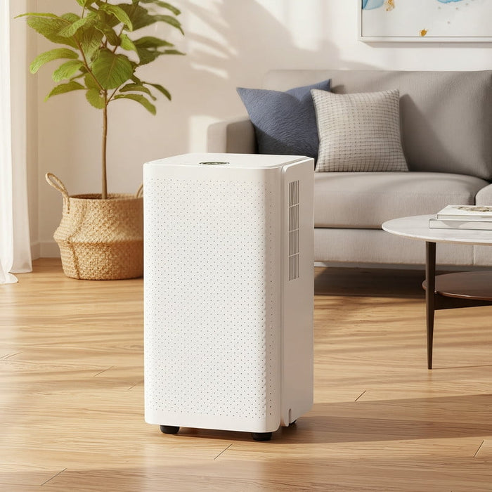 Blorly Dehumidifier 9 Pint Max for 2000 Sq ft for Basements, Large Room, Home, Bathroom, Protable Dehumidifier with Drain Hose Intelligent Humidity Control, Child Lock, Energy Star