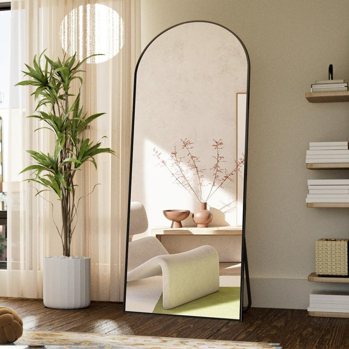 Blorly 71"x26" Floor Mirror, Full Length Mirror with Stand, Hanging Body Mirror Wall Mounted Mirror for Bedroom, Entry way, Dressing Room