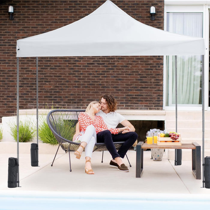 Canopy Tent 10x10 Pop Up Canopy Heavy Duty Canopy Tents for Parties Backyard Waterproof Portable Tent Pop Up Shade Canopy with Sand Bags