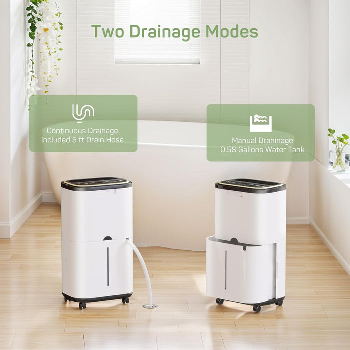 Bigleap Dehumidifier, 30 Pints Dehumidifiers for Home Bedroom Large Room Bathroom