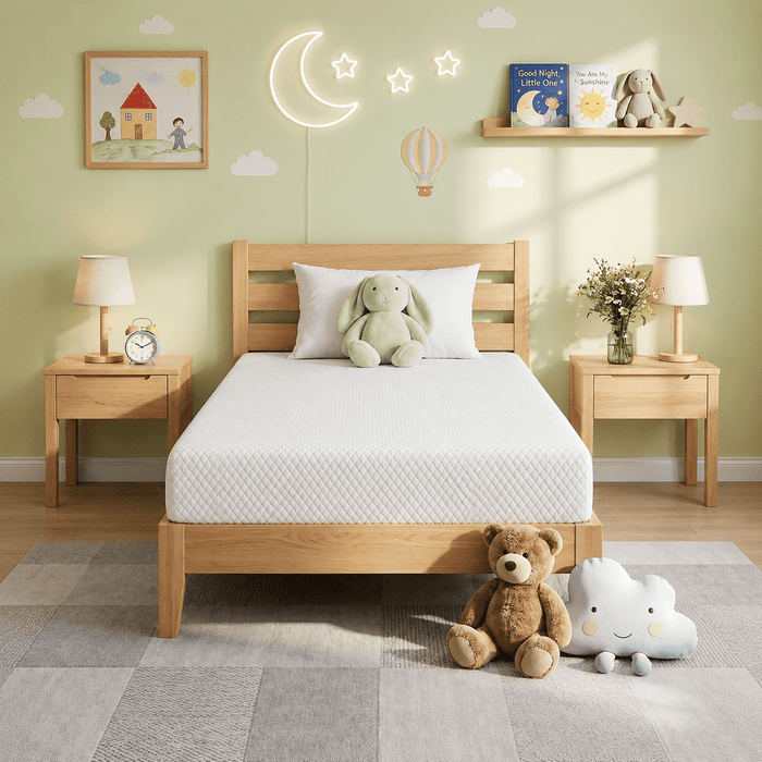 5 inch Twin XL Gel Memory Foam Mattress, Medium Firm mattress in a box, Cool and Skin-Friendly material for Kids & Adults
