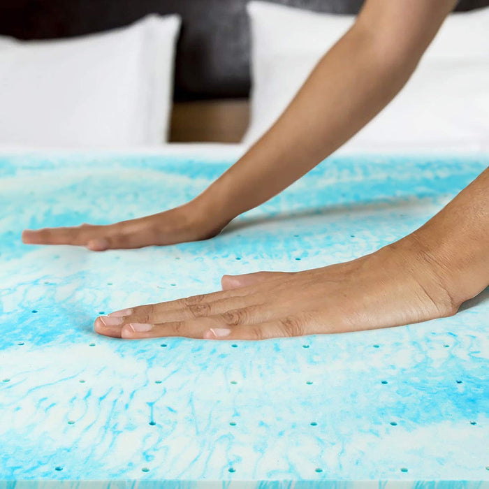 Bigleap Mattress Topper, King Size Memory Foam Mattress Topper,Pressure Relief for Back Pain, 4 Inches