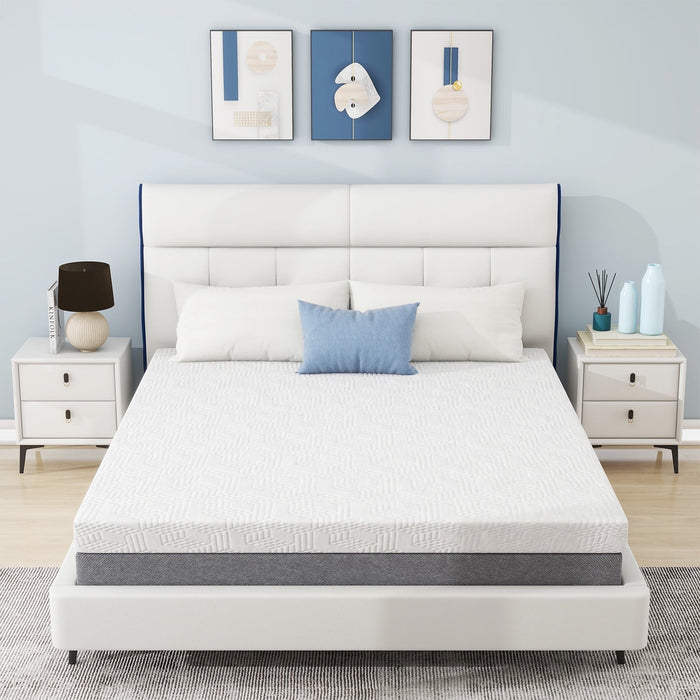 Blorly Queen Size 3 Inch Memory Foam Mattress Topper, Mattress Pad with Cover