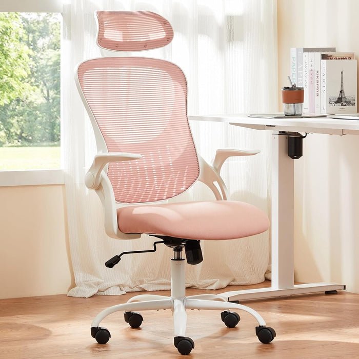 Blorly Office Chair, Desk Chair, Adjustable Rolling Study Leisure Computer Reading Chair