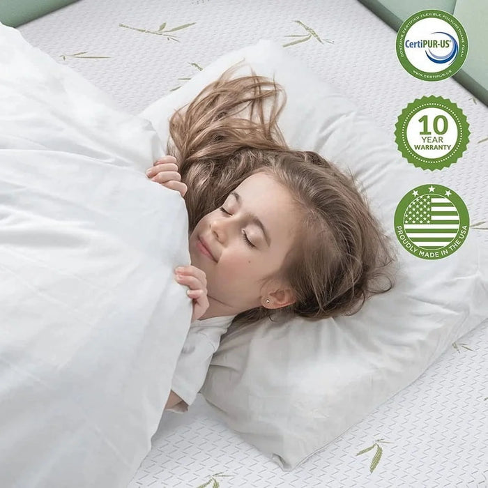 Beddle Mattress, Memory Foam Mattress with Graphene Fabric Cover, Bed in a Box