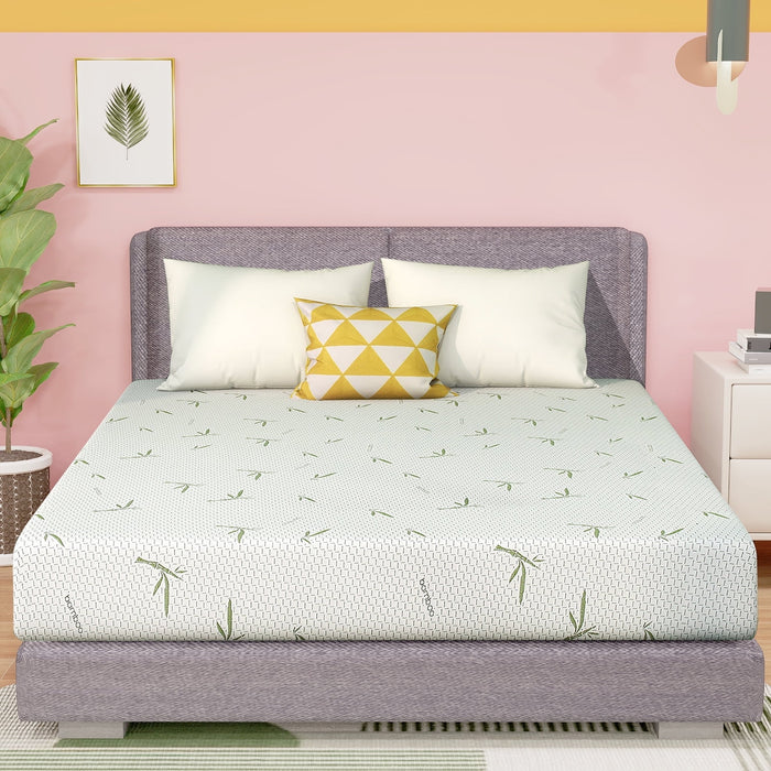TINKLE WELL 8 inch Memory Foam Queen Mattress in a Box, CertiPUR-US Certified, Made in USA