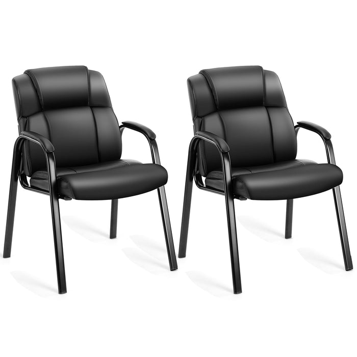 TINKLE WELL Waiting Room Office Desk Guest Wheels,Reception chair-2P