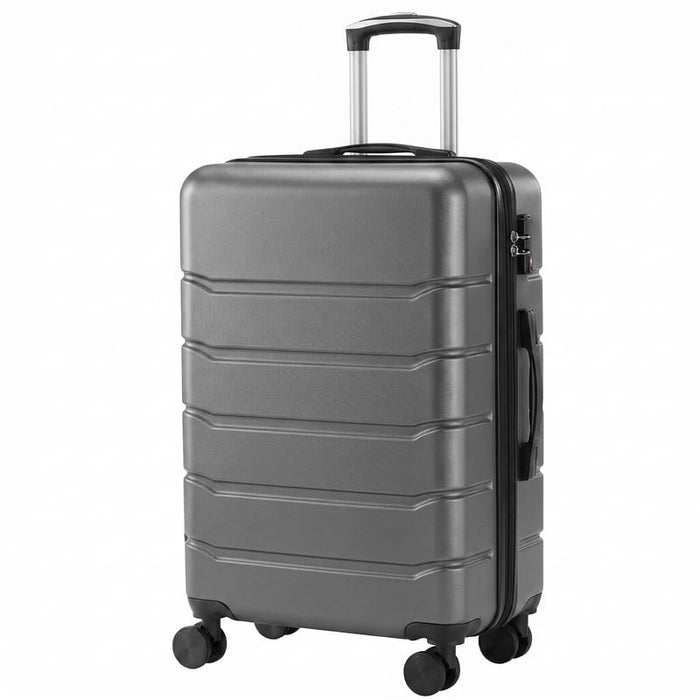 Taoset 24 Inch Luggage Suitcase, Hardside Expandable Rolling Suitcase with TSA Lock, , Checked-Medium Lightweight Luggage with Spinner Wheels, Olive Green