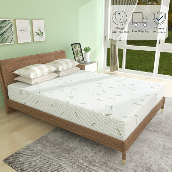 Beddle Mattress,6 inch Memory Foam Mattress Bed in a Box,Made in USA