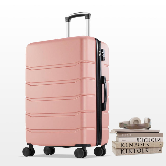 Carry on Luggage, Lightweight Expandable ABS Suitcase with Spinner Wheels & TSA Lock