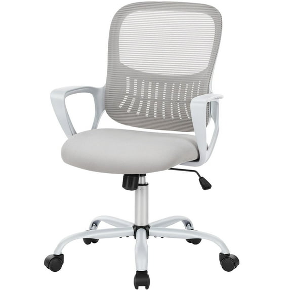 Aidoly Breathable Mesh Office Chair with Lumbar Support - Adjustable Swivel Desk Chair for Home & Professional Workspaces