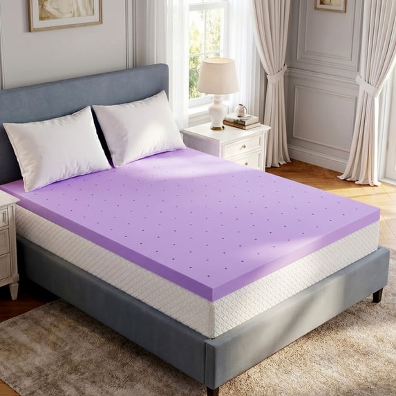 Beddle 3 Inch Twin XL Size Cooling Gel Memory Foam Mattress Topper, Body Support & Pressure Relief, CertiPUR-US Certified