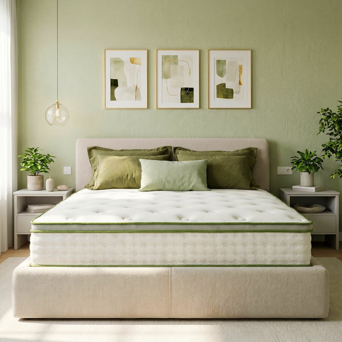 Beddle Hybrid Mattress, 10 Inch Twin XL Size Medium Firm Pocket Spring Mattress in a Box, Motion Isolation, Edge Support, Fiberglass-Free, CertiPUR-US Certified