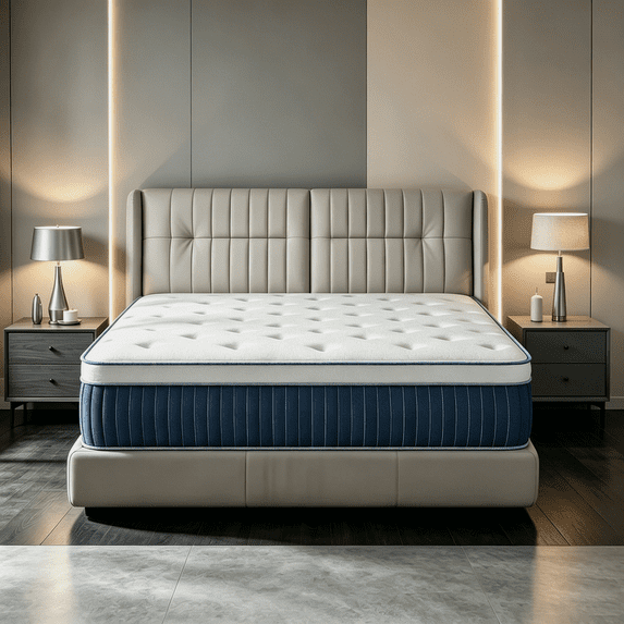Beddle Hybrid Spring mattress, Twin XL Mattress in a Box, Medium Individual Pocket Springs Mattress
