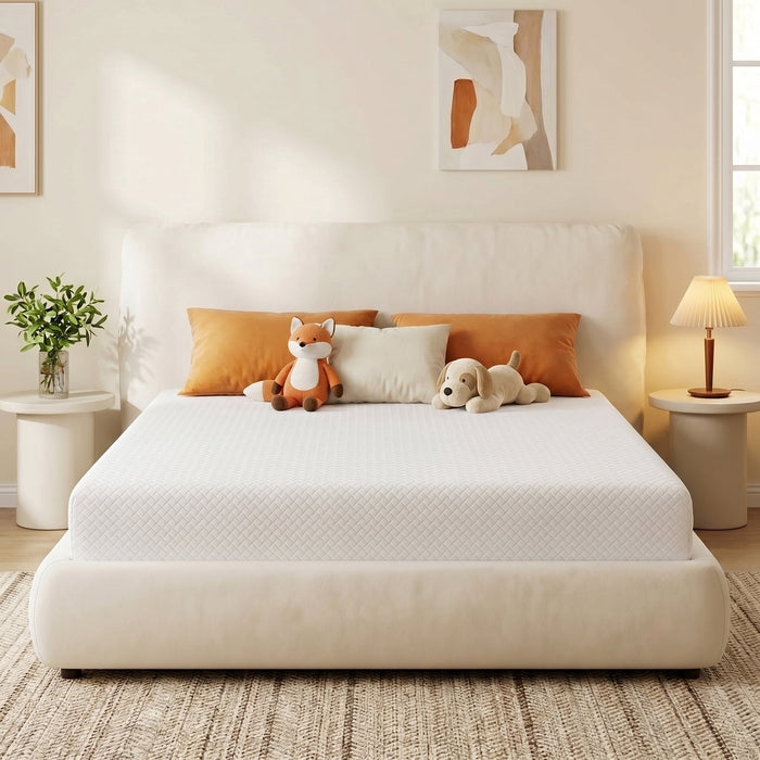Beddle Twin Mattress Bed in a Box, Memory Foam Mattress infused with Green Tea and Cooling Gel