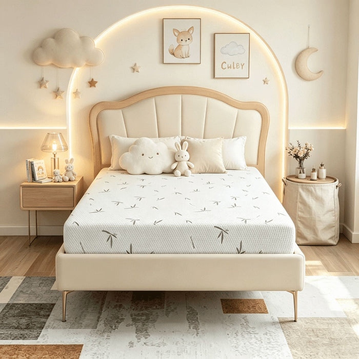 Beddle Twin XL Size Memory Foam Mattress, 5 inches Cooling Gel Mattress in a Box Medium Firm for Pressure Relief