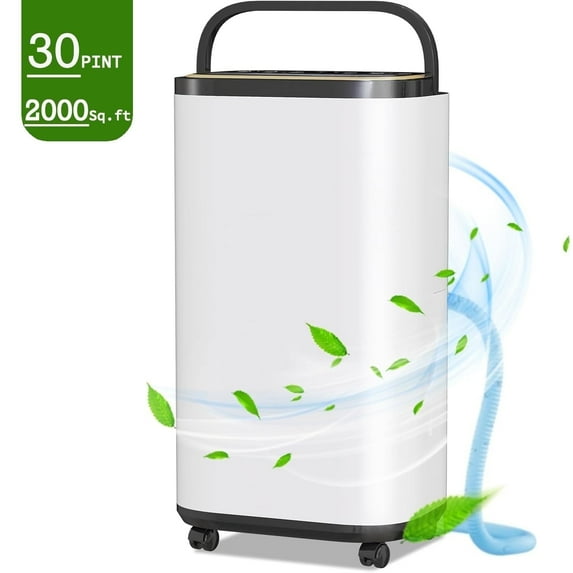 Blorly Dehumidifier 9-15 Pint Max for 3500 Sq ft for Basements, Large Room, Home, Bathroom,24H Timer Dehumidifier with Drain Hose Intelligent Humidity Control