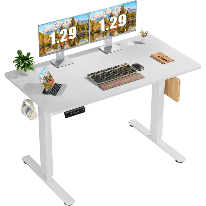 Betcozy 48'' Electric Stand up Desk, Adjustable Electric Computer Desk for Home Ofiice