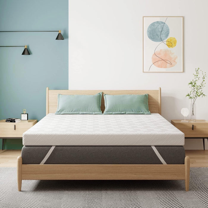 Mattress Topper, Gel Memory Foam Bed Topper