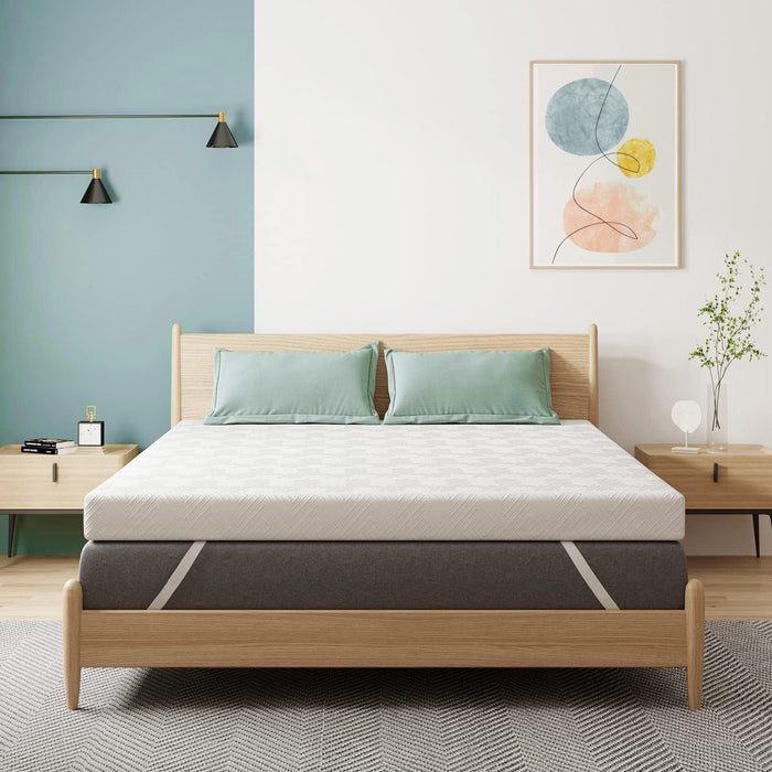 Gel Memory Foam Mattress Topper Bed Topper