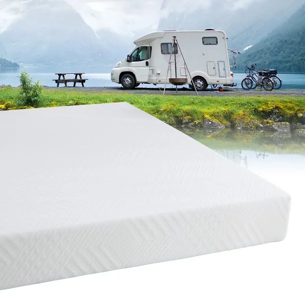 10 inch King Size Mattress for RVs, Cooling Memory Foam Mattress, Campers Trailers Mattress in a box, CertiPUR-US Certified