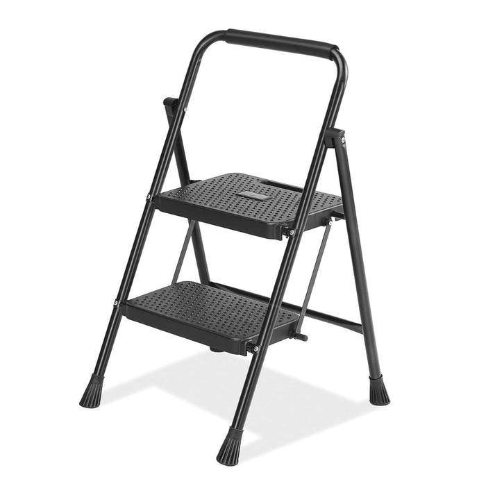 Beddle Foladable Ladder, Portable Folding Step Stool Heavy Duty, Anti-Slip, Lightweight