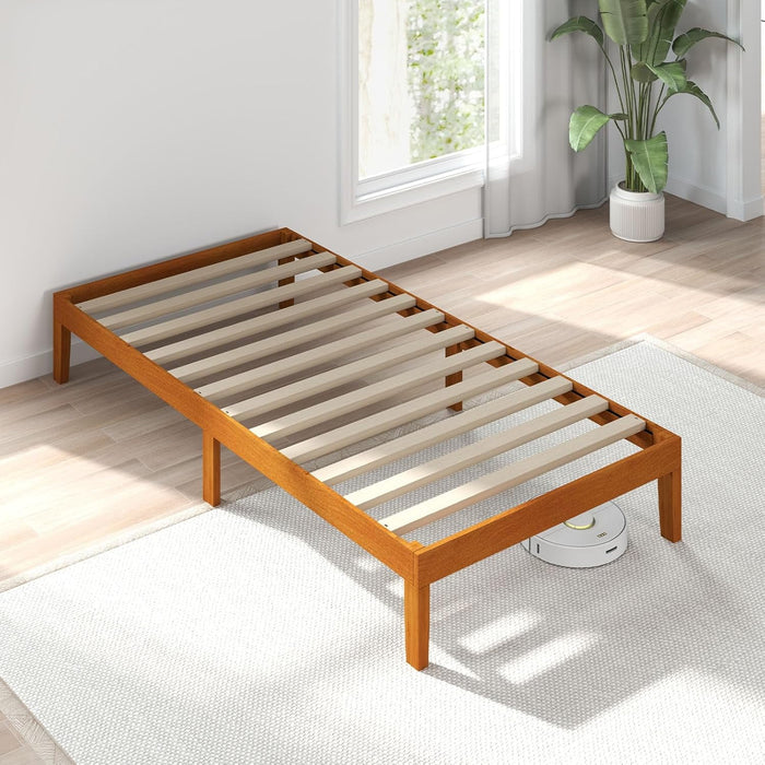 Beddle Wood Platform Bed Frame, No Box Spring Needed, Easy Assembly
