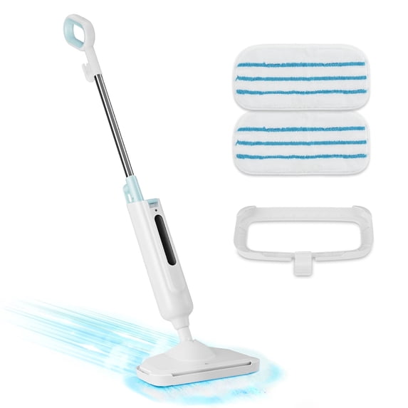 Parcus 10-in-1 Steam Mop & Handheld Cleaner – 1550W Powerful Steamer with 14 Accessories, Perfect for Hardwood, Tile, Carpet, Windows & Grout