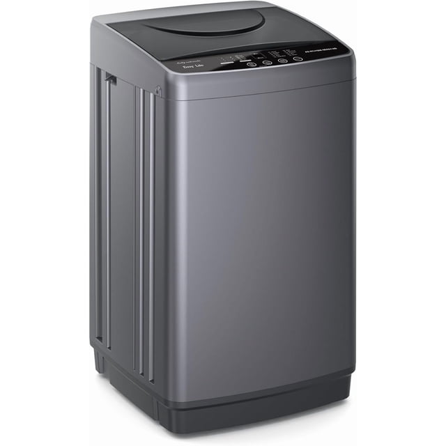 TINKLE WELL Portable Washing Machine, 7.7 lbs Full Automatic Compact Mini Washer, 10 Wash Cycles, LED Display, Auto Balance Detection for Apartment, Dorm, RV & Home