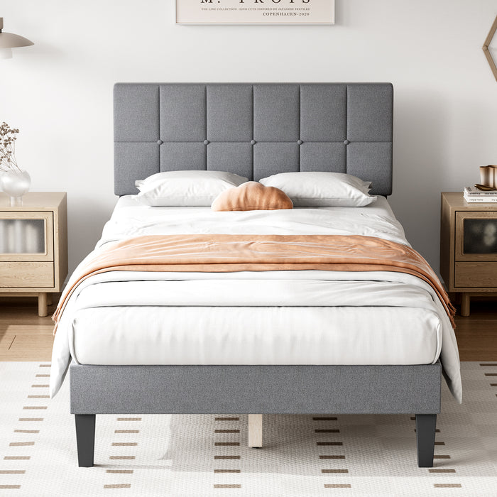 Modern Wood Platform Bed