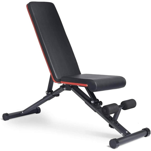 Blorly  Weight Bench, Foldable Workout Bench with 9 Adjustable Position, Bench Press with 795LBS Capacity, for home gym, Strength Training Bench