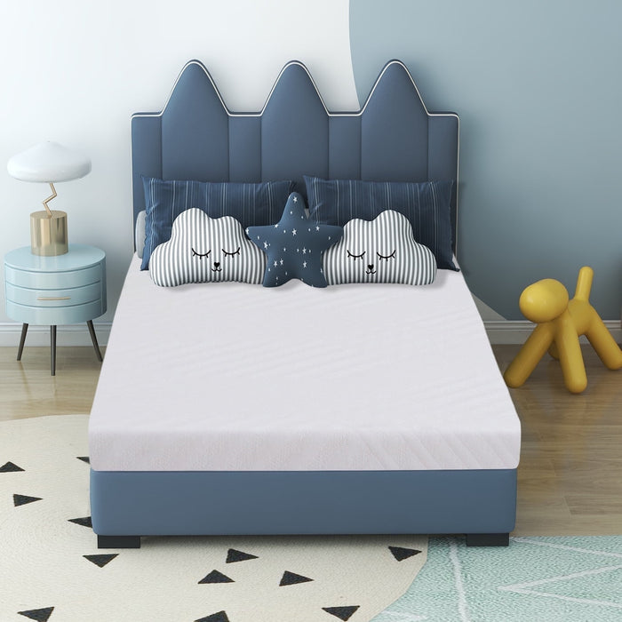 TINKLE WELL King 6" Memory Foam Mattress with Graphene Fabric Cover, Mattress in a Box
