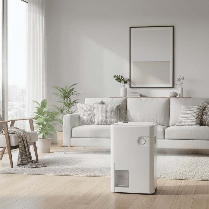 Blorly Dehumidifier for Basements, 15 Pint Dehumidifier with Auto Defrost & Drain, 24H Timer, Covers 2,500 Sq. ft for Home, Bedroom, Bathroom