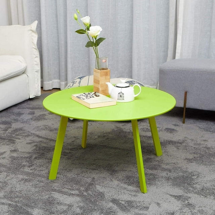 Blorly Patio Coffee Table, Round Patio Side Table, Coffee Table, Modern, Stylish, Living Room, Outdoor, Home Decor, Versatile, Green