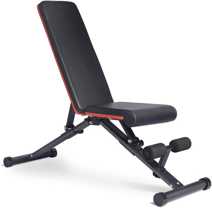 Taoset Weight Bench, Foldable Workout Bench with 9 Adjustable Position, Bench Press with 795LBS Capacity, for home gym, Strength Training Bench