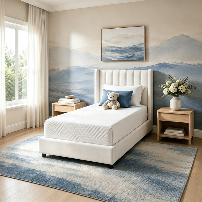 IULULU Memory Foam Mattress Bed in a box, with Green Tea Cool, Medium