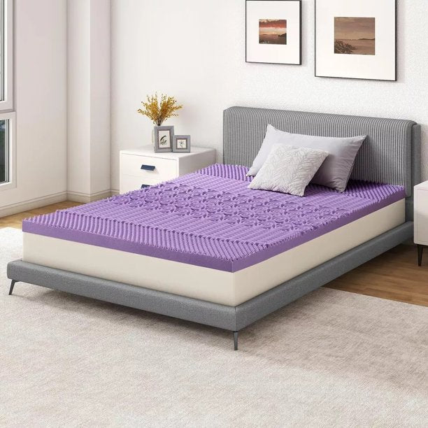 Smiaoer Gel Memory Foam Mattress Topper