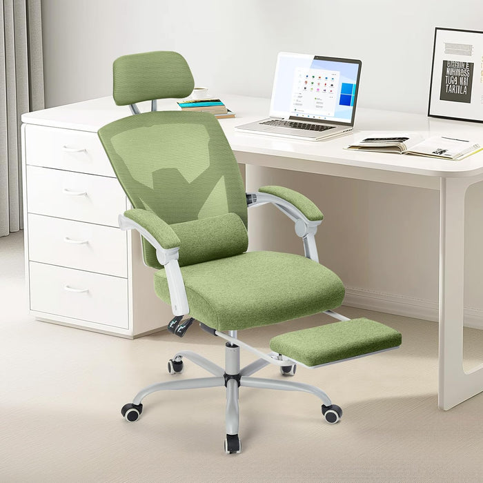 Beddle Desk Chair with Lumbar Support, High-Back Ergonomic Mesh Swivel Rolling Desk Chair for Home Office or Study
