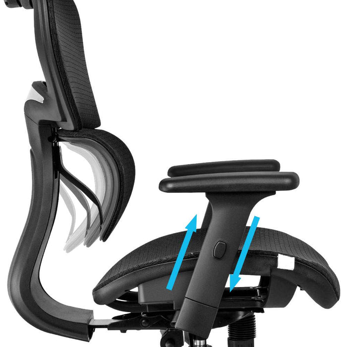 SmugChair Ergonomic High Back Adjustable Office Chair
