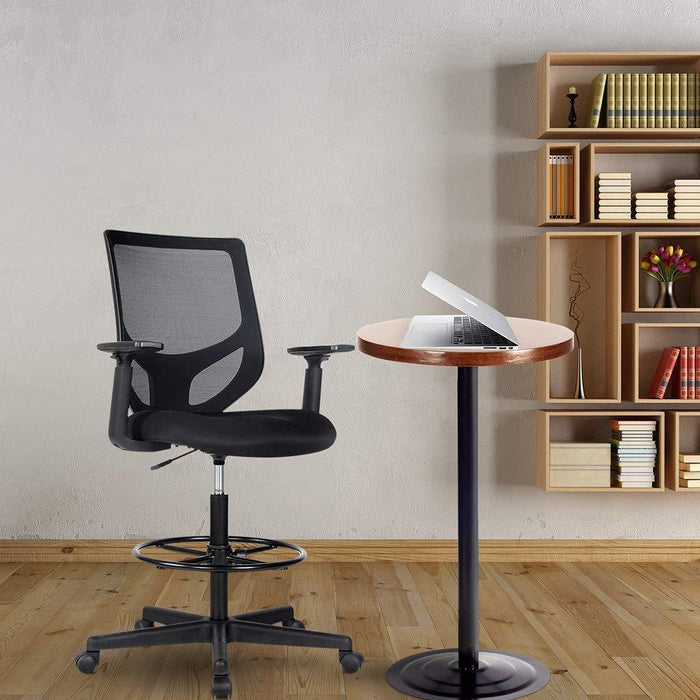 SmugChair Ergonomic Mid Back Tall Drafting Chair