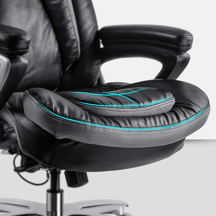 SmugChair Large Leather Executive High Back Office Chair