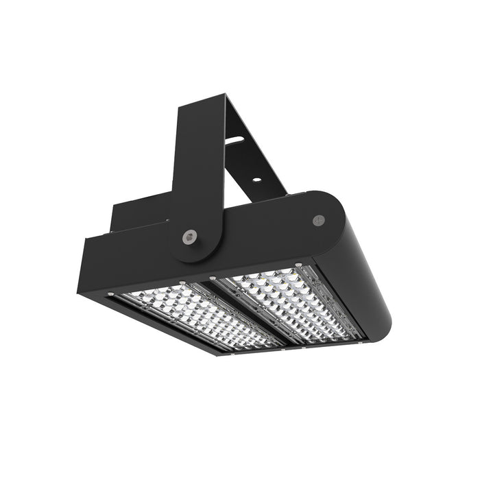 LOD-MSL-SF100W-50K - ASSEMBLED IN USA SERIES LED FLOOD LIGHT 100W, 5000K 14,000LM, 140LM/W, 100-277VAC, IP66, CRI70, BEAM ANGLE 70/135 DEGREES, ETL LISTED & DLC PREMIUM LISTED