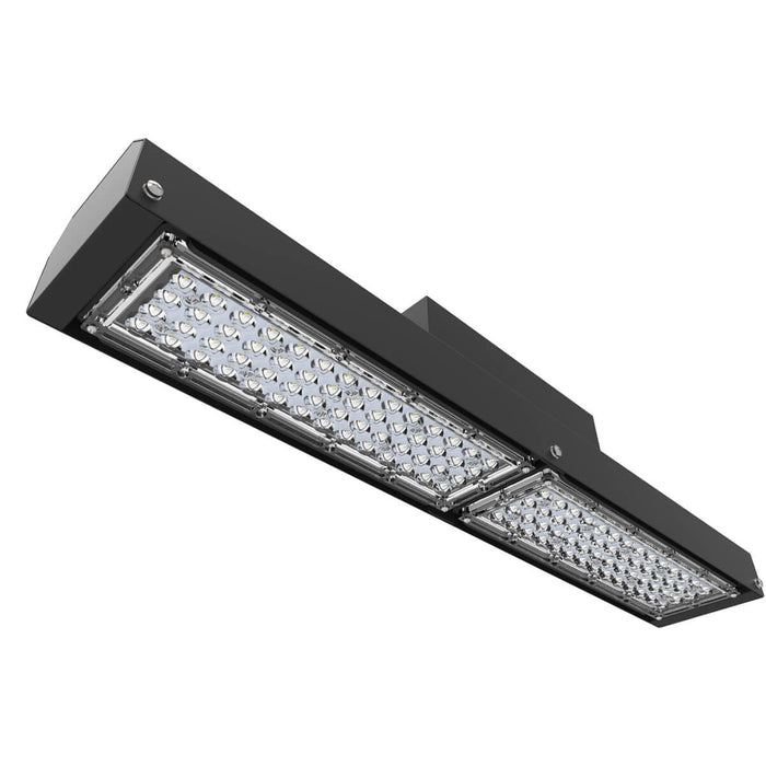 LOD-MSL-LHB100W-50K - ASSEMBLED IN USA SERIES 100W LED LINEAR HIGH BAY, 5000K 14,500LM, 145LM/W, 100-277VAC, IP66, CRI 70, BEAM ANGLE 90 DEGREES, ETL & DLC PREIMUM LISTED