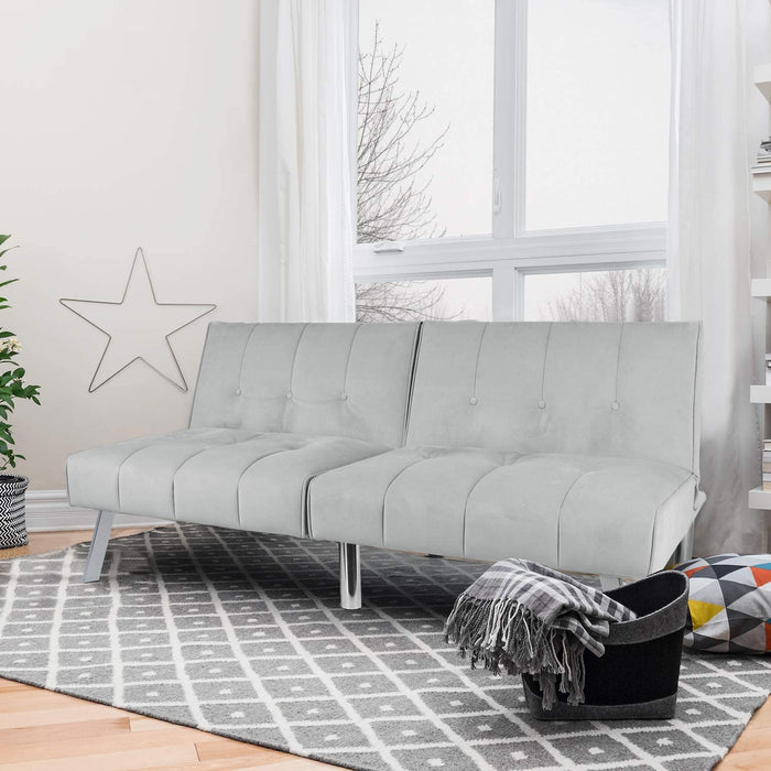 Sofa Bed Sofa Futon Convertible Futon Sofa Bed, Sofa Couch Adjustable Sleeper Sofa Recliner Couch Loveseat Living Room Furniture, Convertible Sofa for Compact Living Space, Apartment, Dorm, Office