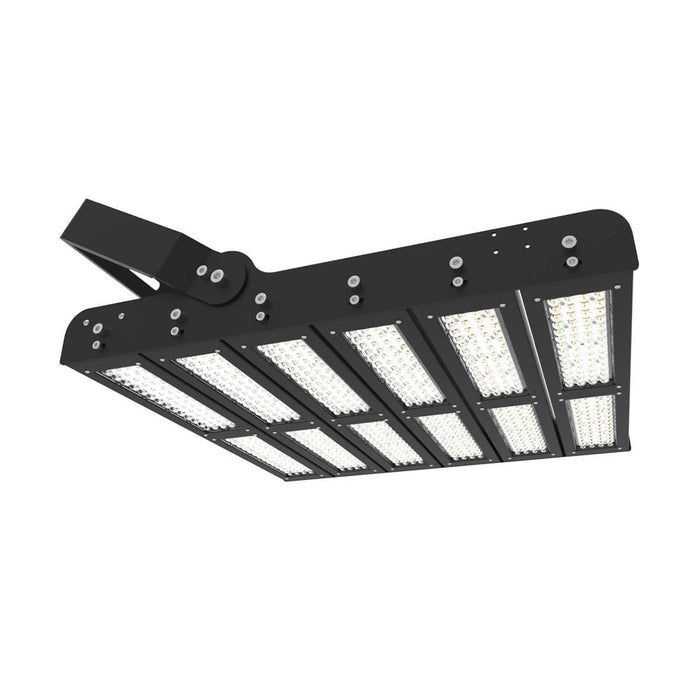 LOD-MSL-SF800W-50KD - ASSEMBLED IN USA SERIES LED FLOOD LIGHT 800W, 5000K, 96,000LM, 120LM/W, 100-277VAC, IP66, CRI70, BEAM ANGLE 70/135 DEGREES, ETL & DLC PREMIUM LISTED
