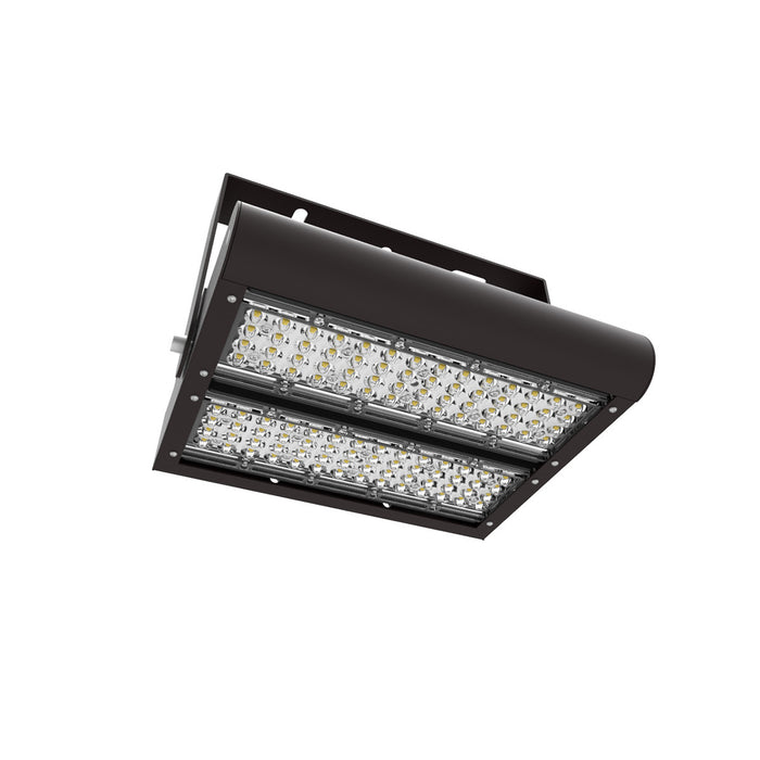 LOD-MSL-SF100W-50K - ASSEMBLED IN USA SERIES LED FLOOD LIGHT 100W, 5000K 14,000LM, 140LM/W, 100-277VAC, IP66, CRI70, BEAM ANGLE 70/135 DEGREES, ETL LISTED & DLC PREMIUM LISTED
