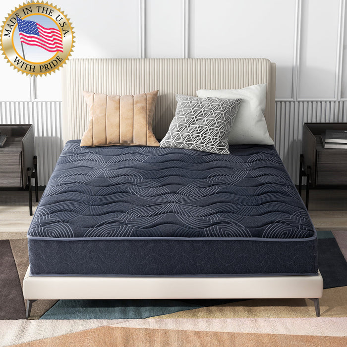 9" Cooling Memory Foam Hybrid Mattress,Queen Mattress Bed in a Box,Made in USA