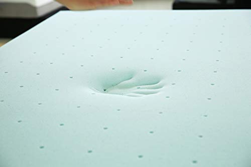 Queen Mattress Topper, Gel Memory Foam Mattress Topper Pad for Queen Size Bed,1.5 inch