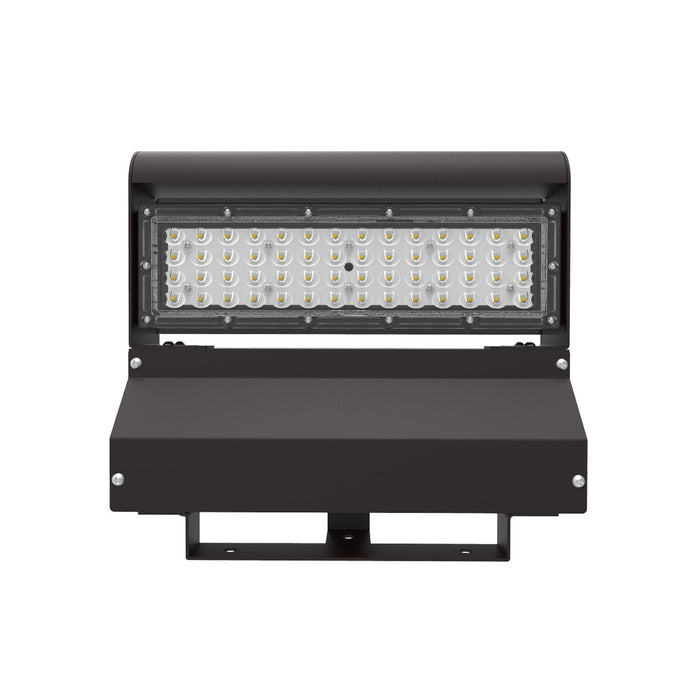 LOD-MSL-WP40W-50K - ASSEMBLED IN USA SERIES 40W LED WALL PACK, 5000K, 5,418LM, 144.97LM/W, 120-277VAC, PHOTOCELL INCLUDED, IP65, CRI 72.6, BEAM ANGLE 70/135 DEGREES, ETL & DLC PREMIUM LISTED