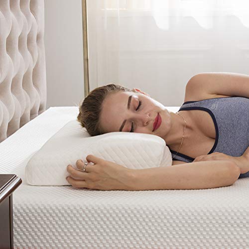 Memory Foam Pillows for Sleeping Contour Cervical Pillow Bed Pillow for Side, Back and Stomach Sleepers Standard Size Pillow